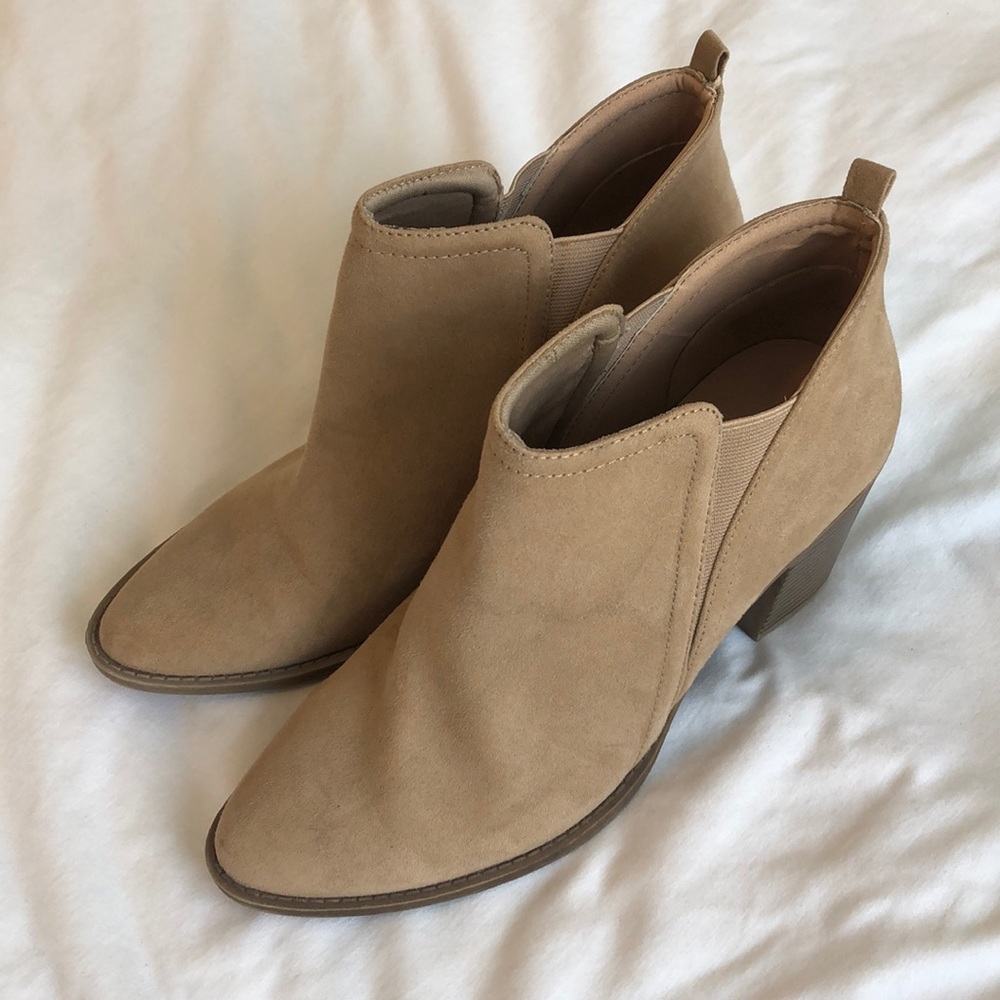 Bootie heels